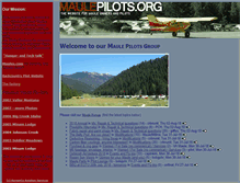 Tablet Screenshot of maulepilots.org